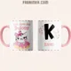 Taza Gato Kawaii Ella Ama Tomar Café Personalizada 8