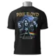 Polo Pink Floyd — Retrato de cuatro hombres con prisma y arcoíris 2