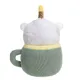 Peluche de Cordero en Taza Feliz Cumpleaños Sintético Lavable Decorativo 3