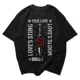 Polo Streetwear TRUE LOVE LOVE'S STING LOVE'S BLOOM — Daga atravesando rosa roja 2