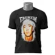 Polo Eminem Slim Shady — Retrato estilizado de un hombre con gorro 2