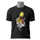 Polo Los Simpson D'oh Homer Simpson — Desata tu lado rebelde con estilo 🎸 2