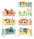 Organizador Kawaii Multiusos 4 Niveles con Ruedas