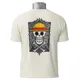 Polo One Piece Luffy — Calavera con sombrero de paja y huesos cruzados 2