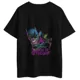 Polo Batman Where Is The Trigger: Diseno Neon Intenso