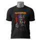Polo Iron Maiden Eddie — Eddie gritando con garras y micrófono 2