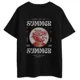 Polo Streetwear Summer: busto clasico con flores estilo urbano