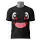 Polo Pokémon Charmander — Cara sonriente de Charmander con ojos grandes 2