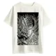 Polo Berserk Guts Manga Art Blanco El Espadachín Negro