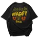 Polo Streetwear HAPPY OR SAD — Estilo urbano sin límites 🎨 2