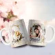 Taza Feliz Día Mamá con Foto e Inicial Personalizada 5
