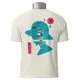 Polo One Piece Luffy — Silueta de sombrero con barco y logo pirata 2