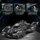 Set Bloques Construcción Coche 1000 Piezas Rainbow Laser Escala 1:14 Control Remoto 5
