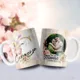 Taza Feliz Día Mamá con Foto e Inicial Personalizada 11
