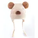 Peluche de Capibara Beige con Mejillas Rosadas, Felpa Suave y Diseño Adorable 3