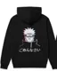 POLERA NEGRA DE NARUTO PAIN EFECTO GLITCH