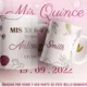 Taza Mis Quince Personalizada: recuerdo elegante de 15 anos 9