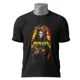 Polo Metallica Eddie — Calavera con corona de espinas y llamas 2