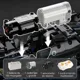 Set Bloques Construcción Coche 1000 Piezas Rainbow Laser Escala 1:14 Control Remoto 3