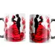 Taza Quinceanera 15 Anos: diseno 3D princesa con flores rosas 4