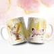Taza Unicornio Inicial Dorada Personalizada con Nombre 11