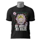 Polo Las Chicas Superpoderosas MY WORLD MY RULES — Domina tu mundo con tu propio