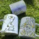 Taza Margaritas Inicial Personalizada con Nombre 5