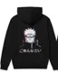 POLERA NEGRA DE NARUTO PAIN EFECTO GLITCH / 10